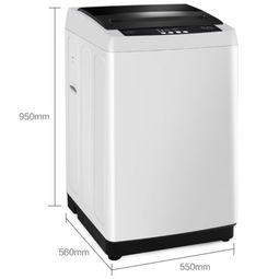 海信XQB80-H6568Q全自动波轮洗衣机 大容量3D手搓洗，洁净新体验